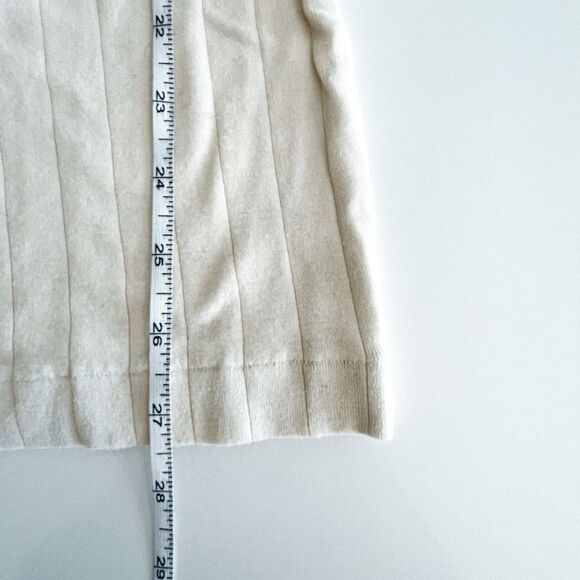 IZOD Lacoste Mens Polo Shirt Short Sleeve Colourblock Cream Red Size Large - Picture 4 of 5